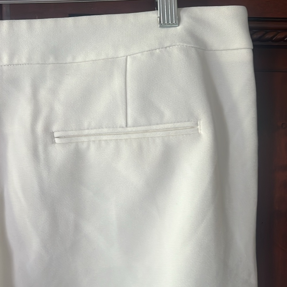 Express Wide Leg Cropped Dress Pants Size 12 - Picture 7 of 11